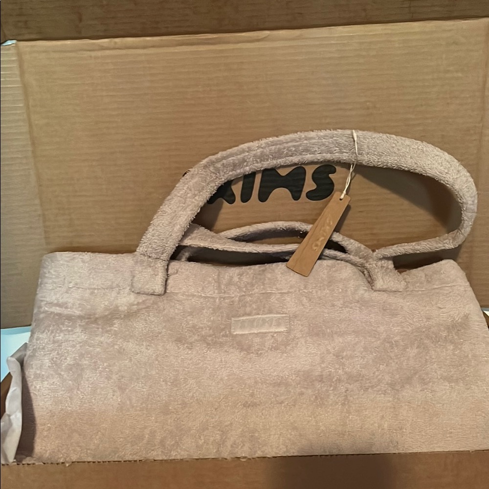 SKIMS Terry Cover ups Jumbo Tote in Stone